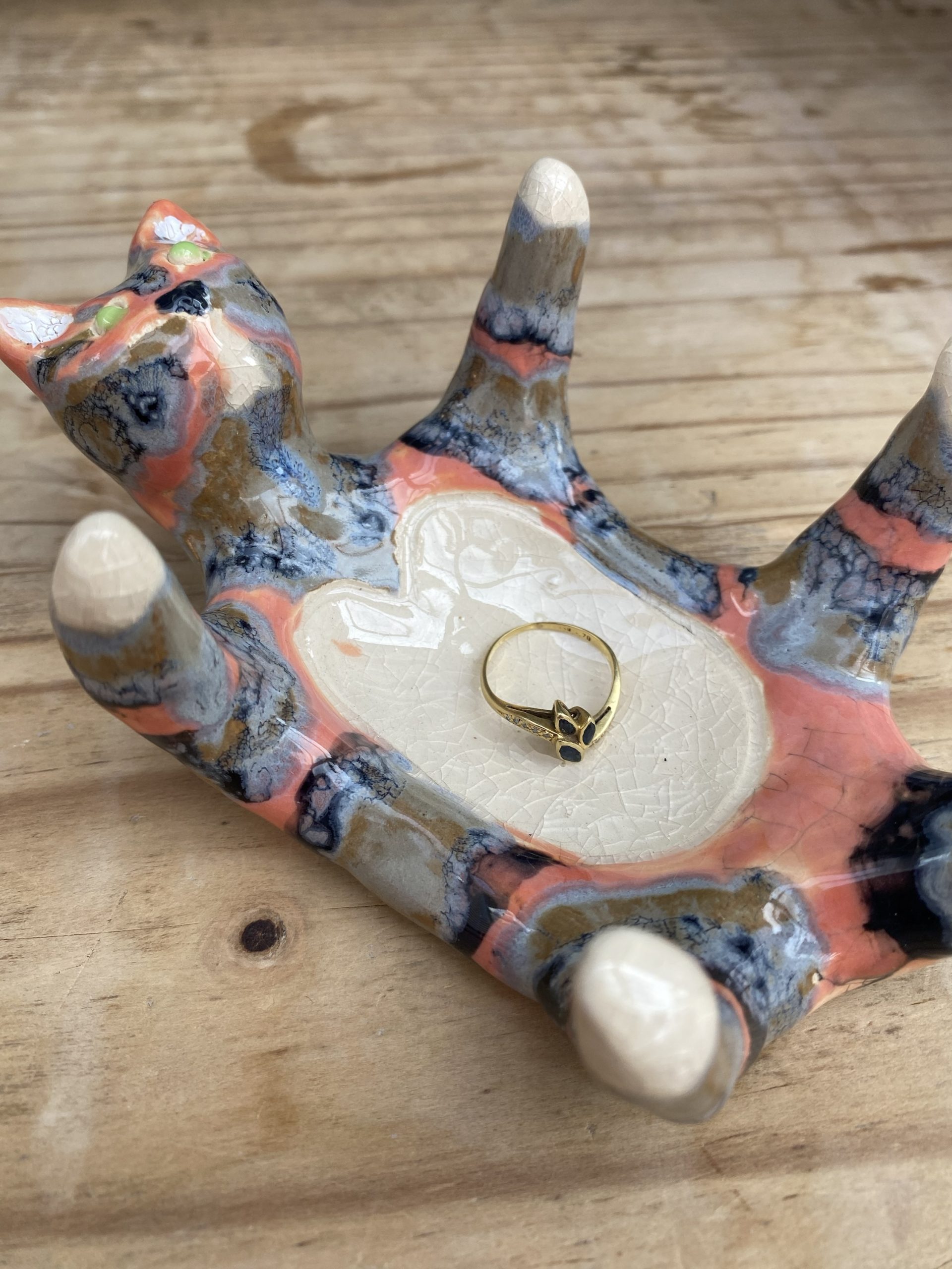 Cute cat ring dish - Image 3